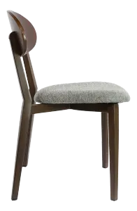 FL Atlanta Fabric Upholstered Seat Hospitality Stackable Dining Chair thumbnail 6