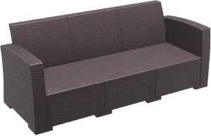 FL Monaco Hospitality Outdoor 3 Seater Lounge with Cushion thumbnail 7