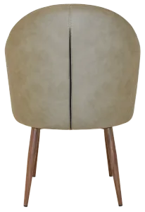 EZ ARM CHAIR HUGO METAL LIGHT WALNUT thumbnail 3