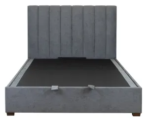 VI Homer Fabric Upholstered Gas Lift Storage Bed thumbnail 2