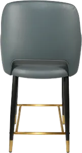 FL Sorbet Vinyl Upholstered Metal Leg Hospitality Counter Stool thumbnail 5