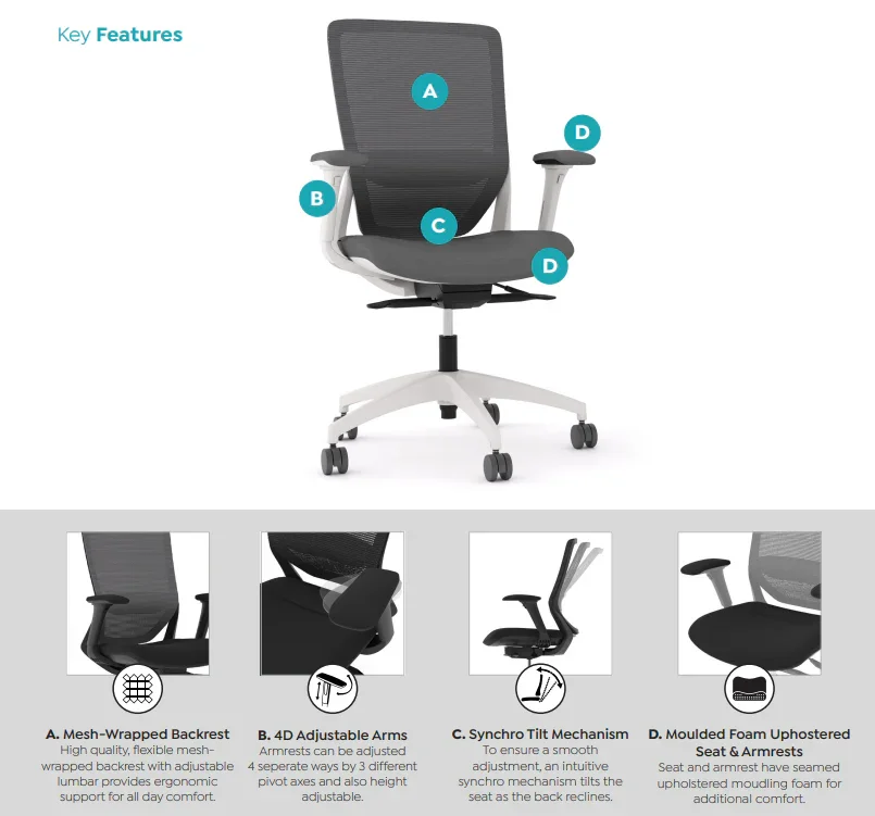 OL Engage Mesh Back Boardroom Chair