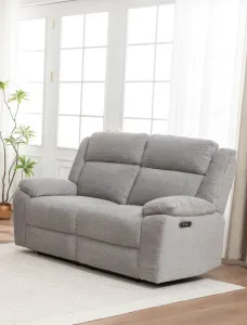 VI Dream Fabric Upholstered 2 Seater Electric Recliner Lounge thumbnail 4