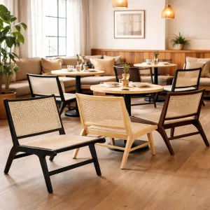 MF Portsea Timber Frame Rattan Chair thumbnail 7