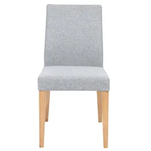VI Fitz Fabric Upholstered Timber Legs Dining Chair thumbnail 3
