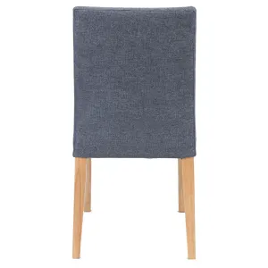VI Fitz Fabric Upholstered Timber Legs Dining Chair thumbnail 5