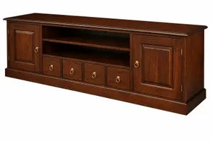 CT Tasmania Solid Timber 2 Door 4 Drawer Entertainment Unit thumbnail 10