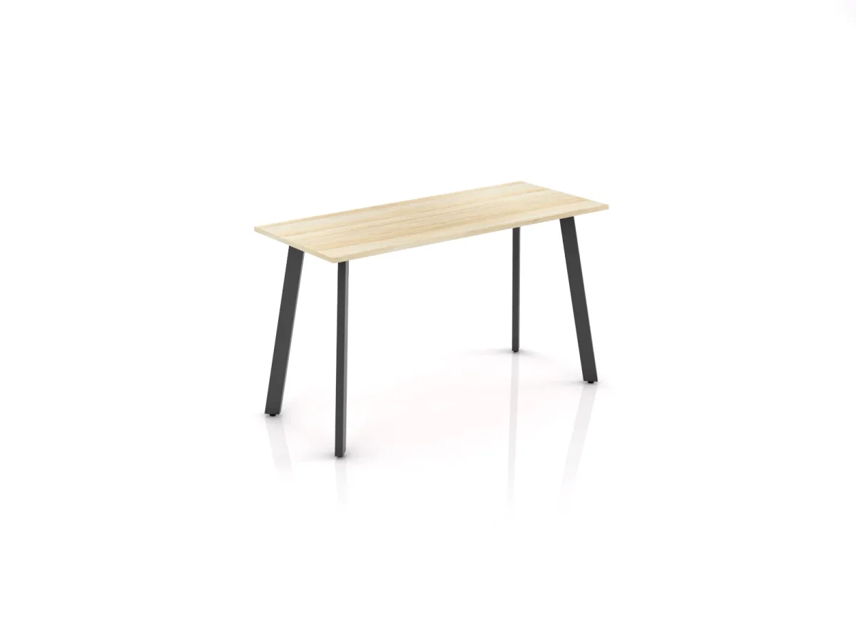 OL Flare Bar Leaner High Table – Oak Top