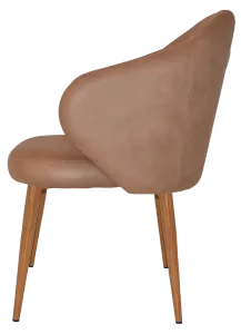 EZ ARM CHAIR HUGO METAL LIGHTOAK thumbnail 4