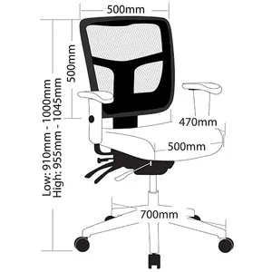 ST Oyster High Back Multi Shift Executive Chair thumbnail 2