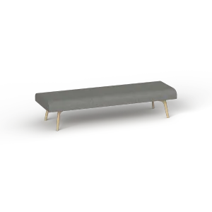 OL Willow Fabric Upholstered Reception Area Bench thumbnail 7