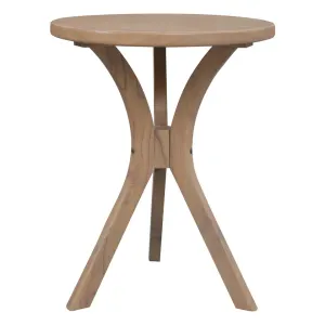 CT Gatsby Solid Timber Round Side Table thumbnail 5