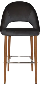 EZ STOOL CHEVRON 750 METAL LIGHTOAK thumbnail 1