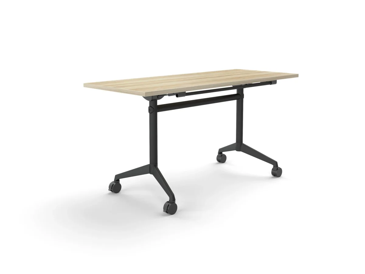 OL Modulus Flip Table Frame All Black