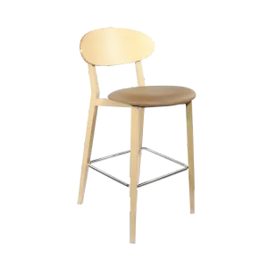 FL Atlanta Upholstered Seat Aluminium Frame Hospitality Barstool thumbnail 8