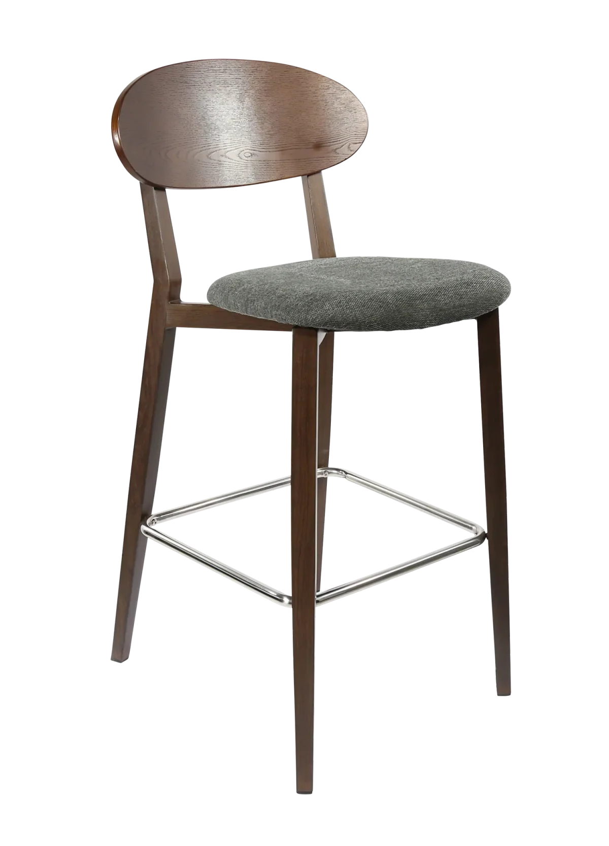 FL Atlanta Upholstered Seat Aluminium Frame Hospitality Barstool