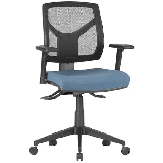 ST Vesta Mesh Low Back Task Chair with Arms & Seat Slider