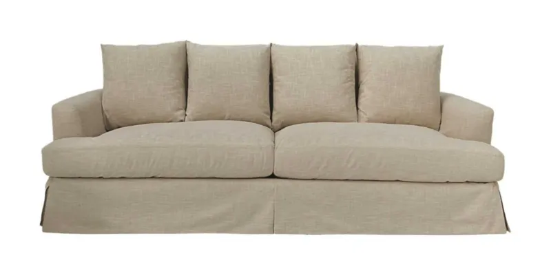 CR Kensington Fabric Upholstered 2.5 Seater Sofa