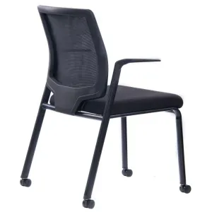 MA Rea Mesh Back Stackable Chair with 4 Castors thumbnail 4