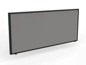 Ol Anvil Desk 2-User Double Sided Workspace with Breathe Screen & Black Frame Oak Top thumbnail 19