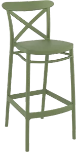FL Crossback Hospitality Outdoor Barstool thumbnail 4