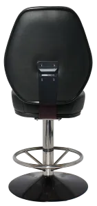 EZ GAMING STOOL CAIRO DISC BLACK thumbnail 3