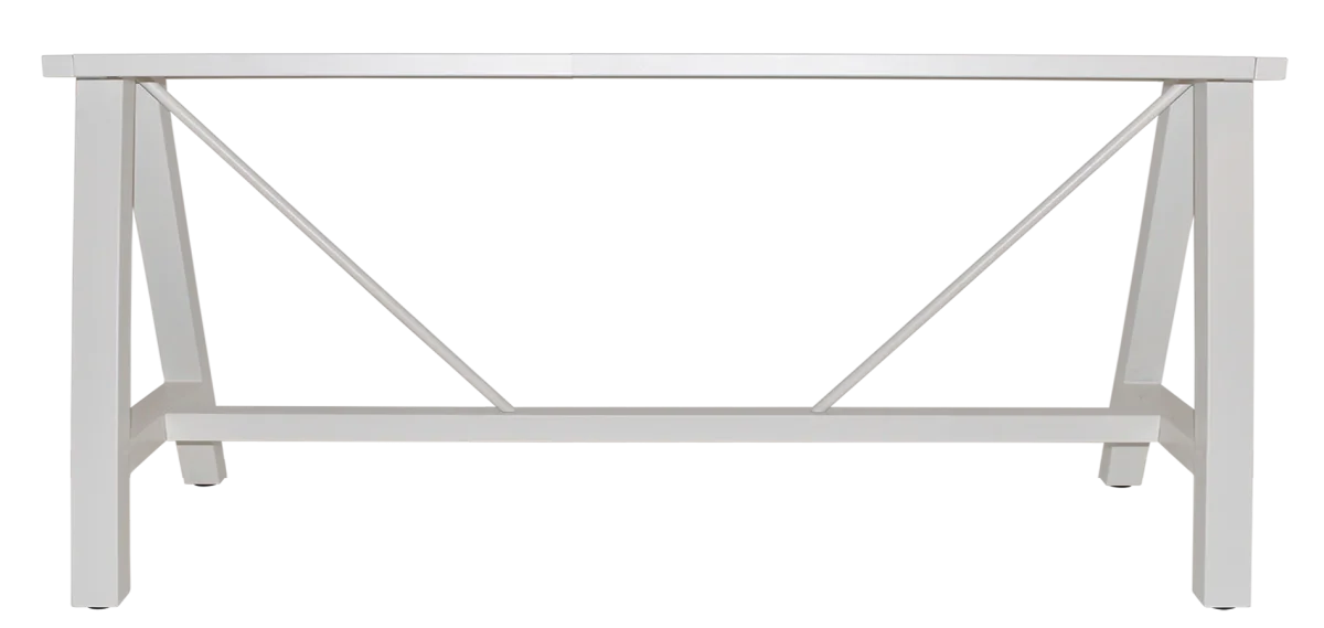 EZ BASE TABLE A FRAME 1200MM H730 BLACK