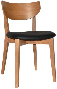 EZ Rialto Light Oak Stained Solid Timber Framed Hospitality Chair thumbnail 1
