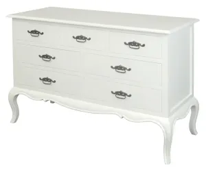 CT French Provincial Solid Timber 7 Drawer Tallboy thumbnail 7