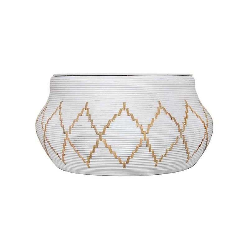 CR Pandan Natural Rattan Round Coffee Table