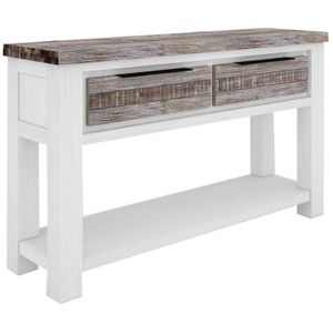 VI Homestead Solid Timber Console Table with 2 Drawers thumbnail 1