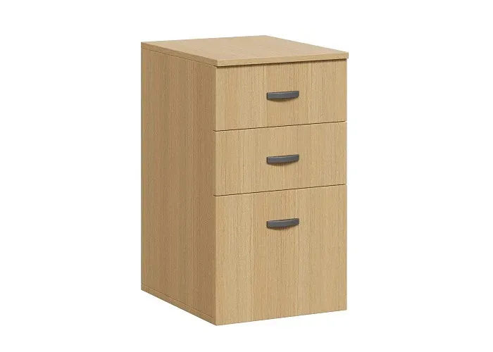 DD CC Plus 2 Drawer 1 File Drawer Under Desk Freestanding Pedestal