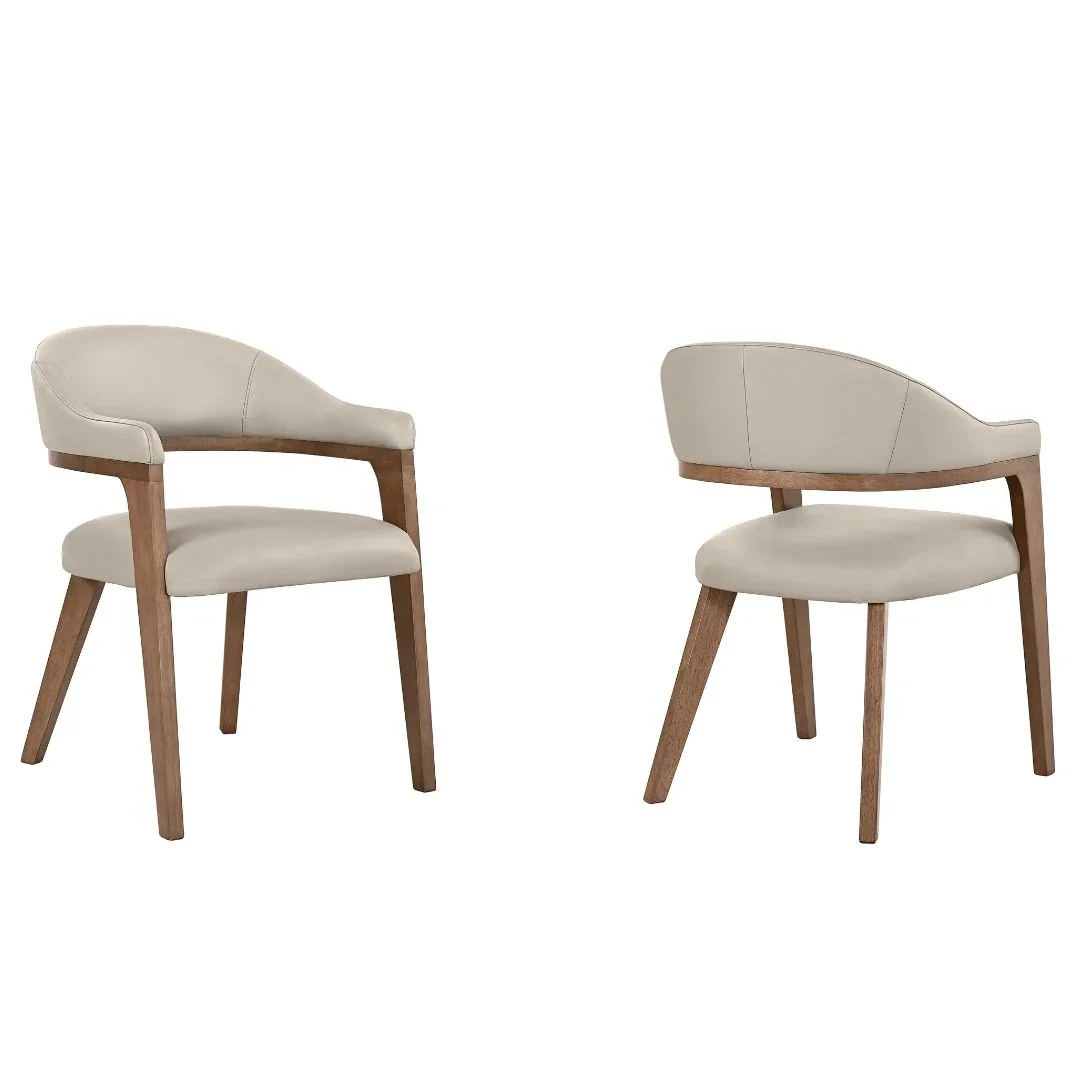 BT Monetti Fabric Upholstered Timber Leg Dining Chair