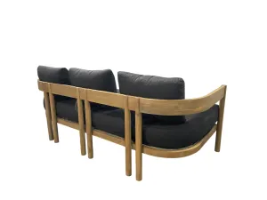 CR Hanalei 4 Piece Outdoor Lounge Set with Cushion thumbnail 7