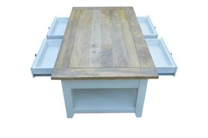 VI Newport Solid Timber 4 Drawer Coffee Table thumbnail 3