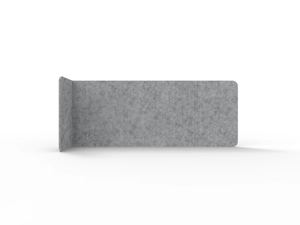 RL Acouline  Quarter Left End Wrap Screen for Workstation