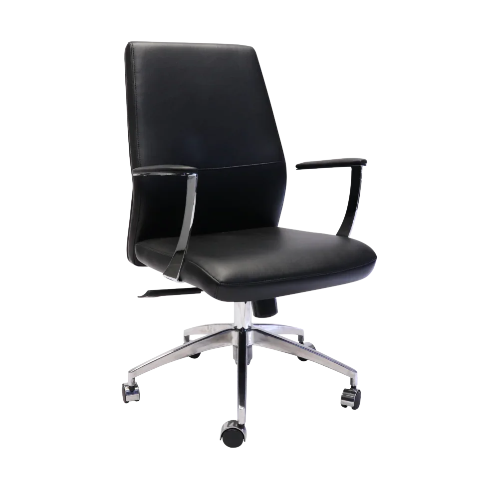 RL CL3000M Medium Back PU Leather Boardroom Chair