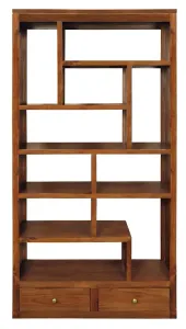 CT Amsterdam Solid Timber 10 Cube 2 Drawer Display Shelf thumbnail 1