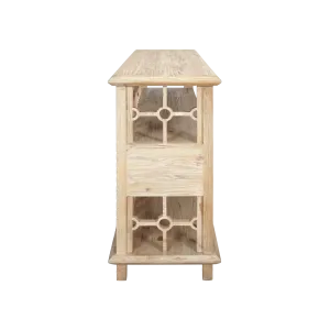 CR  Sonoma Solid Timber 3 Drawer 2 Shelf Open Buffet thumbnail 10