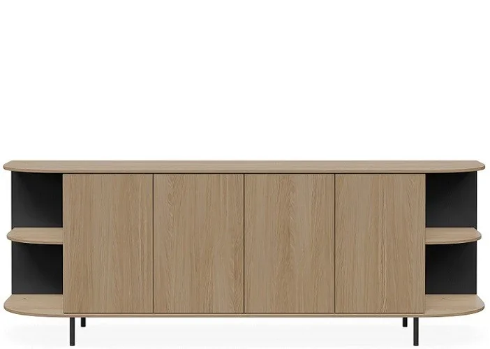 DD Mila 4 Door Credenza Buffet