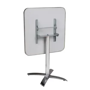 MA Stainless Steel Square Nesting & Folding Café Table thumbnail 2