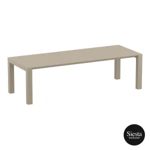 FL Vegas 8 Seater Hospitality Outdoor Extendable Dining Table with Air Chair thumbnail 8