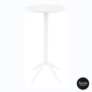 FL Sky Hospitality Round Folding Bar Table thumbnail 6