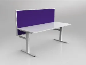 OL Agile 1 Person Workstation with 50mm Central Divider Screen thumbnail 9