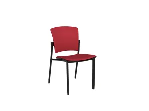 OL Padded Zipp Fabric Upholstered Hospitality Stackable Chair thumbnail 4