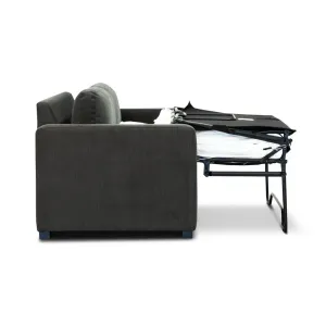 VI Wilson Fabric Upholstered Queen Sofa Bed with Memory Foam Mattress thumbnail 5