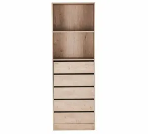 HE Bronte 5 Drawer Wardrobe with a Shelf thumbnail 4