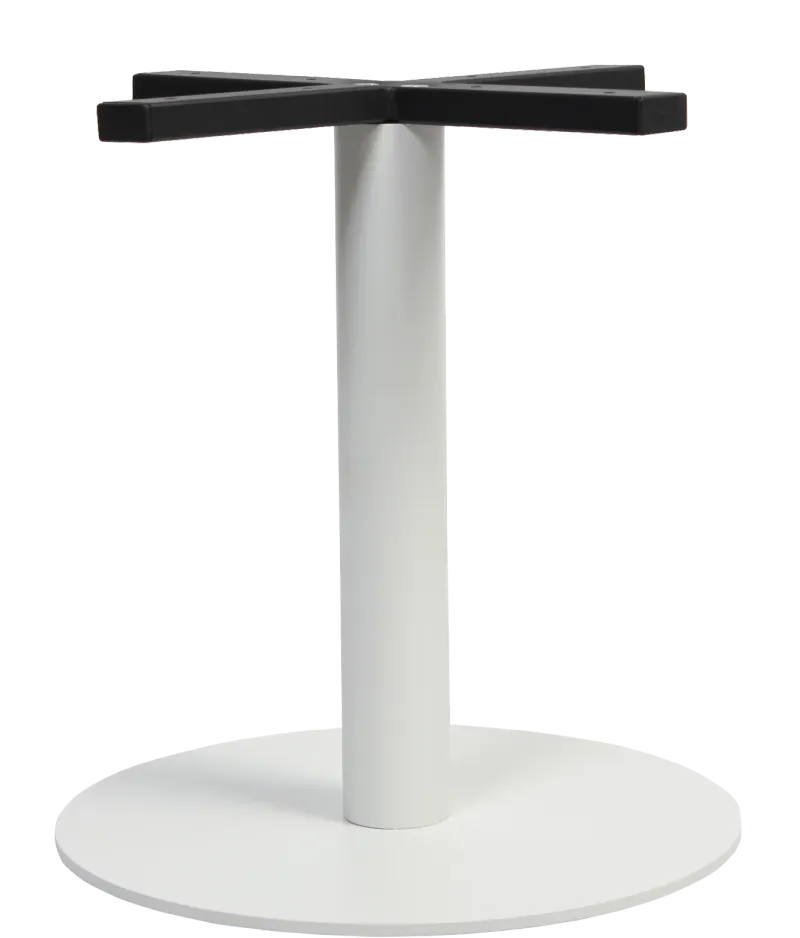 EZ BASE COFFEE TABLE PORTO DISC 400MM WHITE