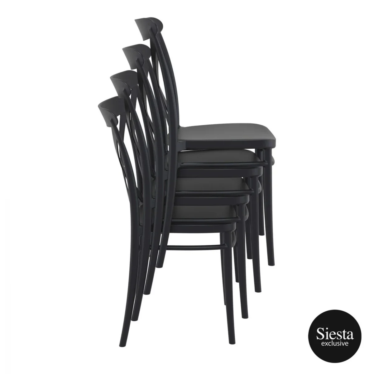 FL Cross Back Hospitality Outdoor Chair