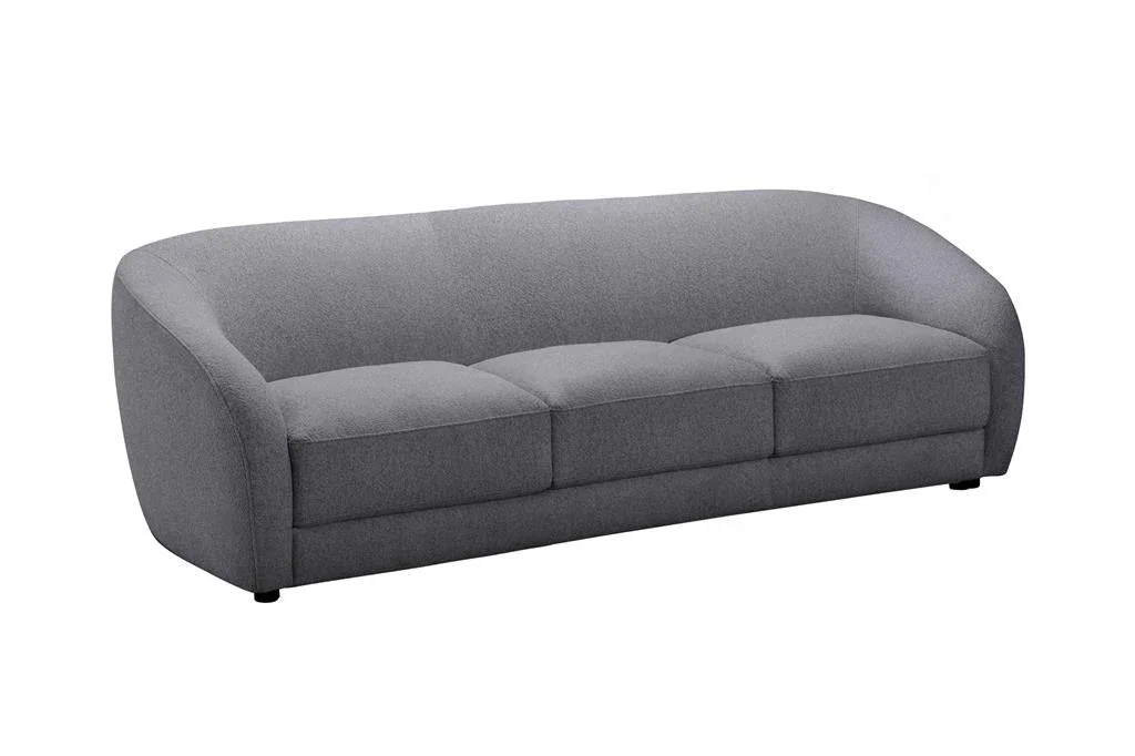VI Cleo Fabric Upholstered 3 Seater Sofa